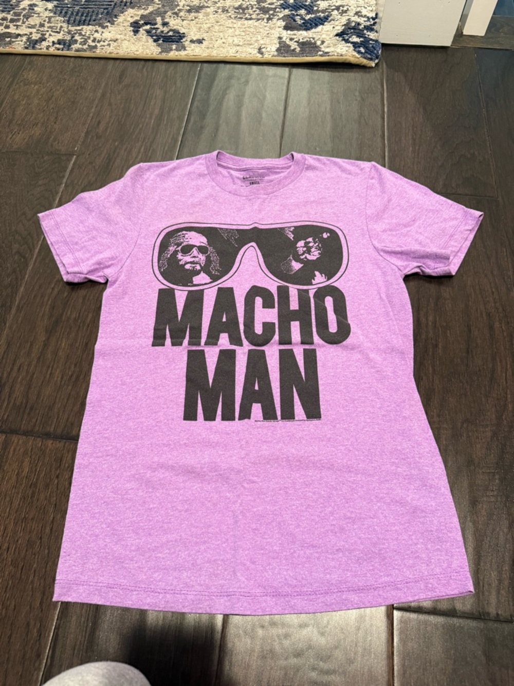 WWE Macho Man Purple Graphic Tee